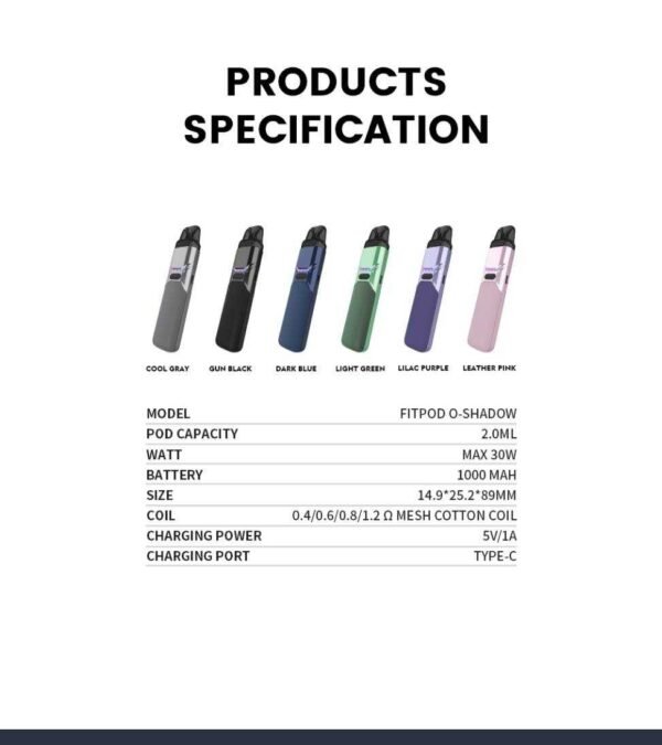 FITPOD O-SHADOW 小蠻牛通用套組