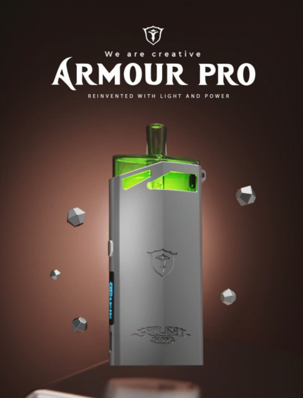 SAMURAI Armour Pro 將軍 PRO小煙主機 1500mAh 鎧甲發光煙彈截圖 2025-08-10 上午11.38.25 【小煙主機】SAMURAI Armour Pro 將軍 PRO 30W