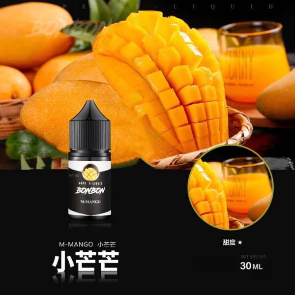 bonbon芒果 美國原裝正品 BONBON 邦邦鹽 小煙油30ML