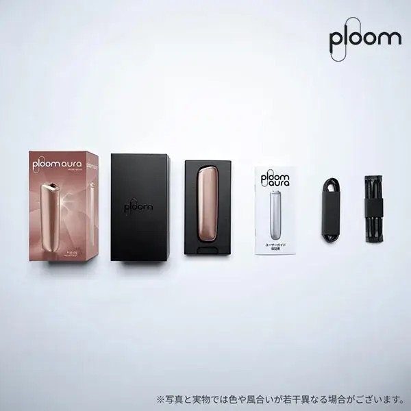 ploom AURAw Ploom Aura 黑色|玫瑰 套裝|SMART HEATFLOW 智慧熱流技術|四種加熱模式|Ploom X 專用主機