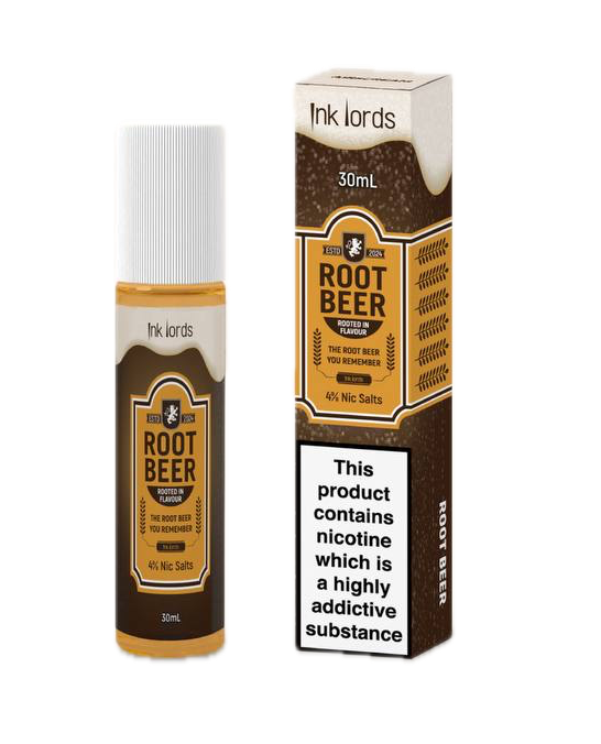 Ink Lords 麥根沙士 電子煙煙油 30ML Ink Lords 麥根沙士 電子煙煙油 30ML 40MG Root Beer 口味 台灣現貨